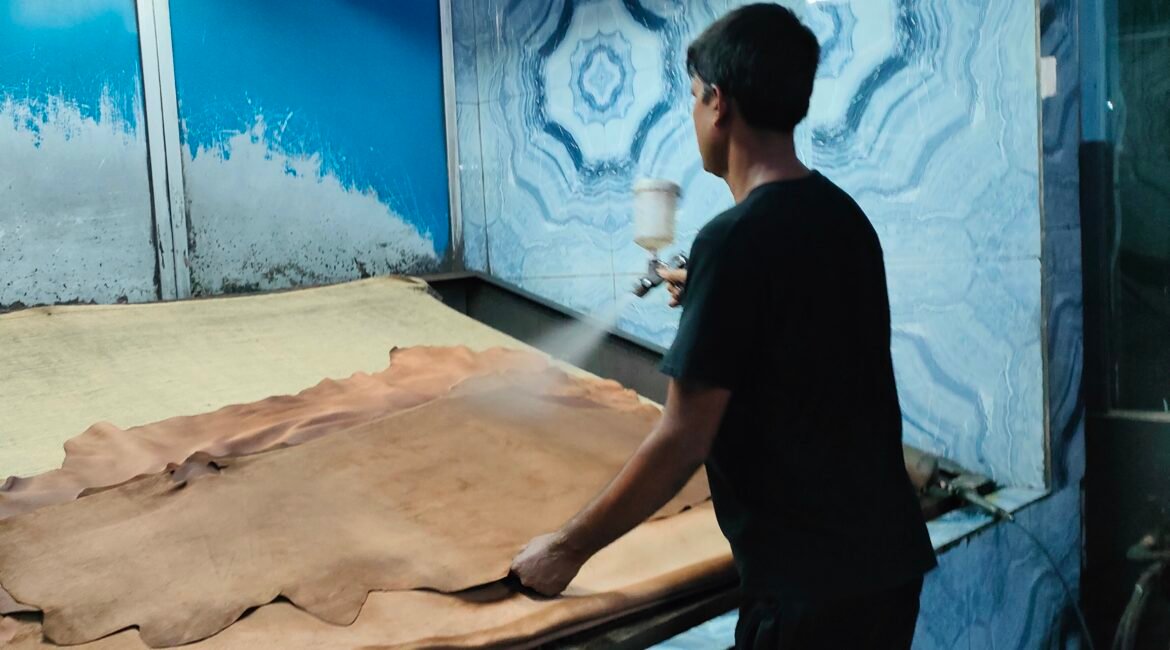 vegetable tanned leather